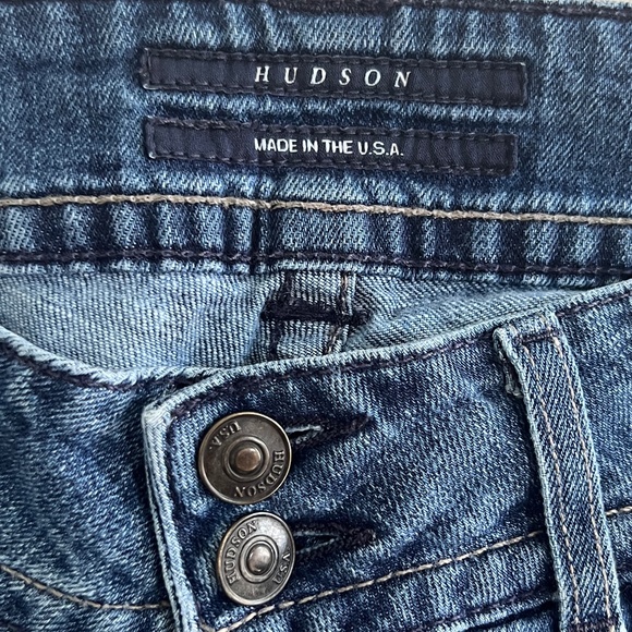 Hudson Beth Mid Rise Baby Bell Bottom Size 26 - Picture 3 of 5